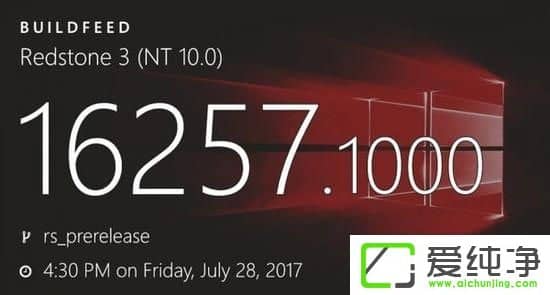 Windows10 16257������ÿ���̨���°���ɫ��