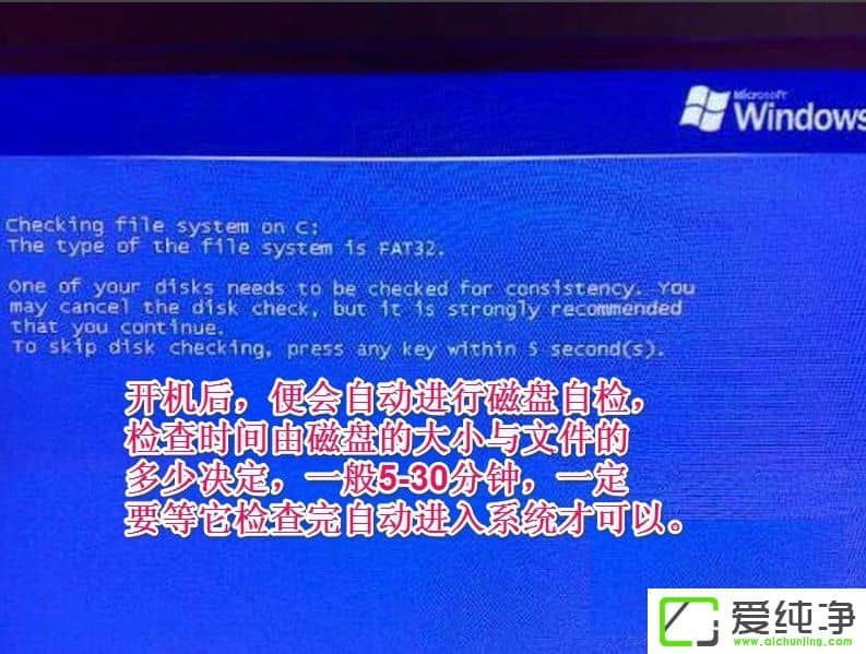 WindowsXP��ʾ��������Chkdsk���ߡ���ô����
