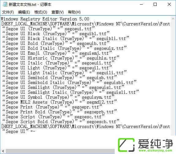 W10��������ν�Ĭ����������ΪBahnschrift������