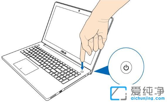 华硕win10纯净版64位系统笔记本电脑怎么进bios设置