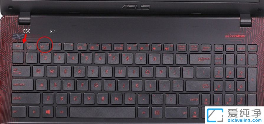 华硕win10纯净版64位系统笔记本电脑怎么进bios设置