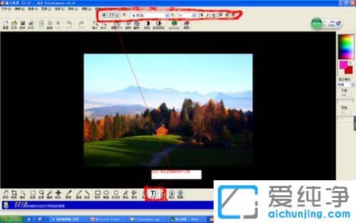 XP´¿¾»°æÏµÍ³ÏÂÔõôÓÃAcdSee¸øÍ¼Æ¬²åÈëÎÄ×Ö