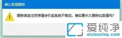 Win10纯净版系统桌面右键删除不起作用