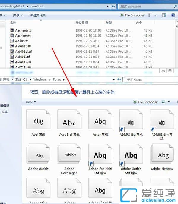 Coreldraw×ÖÌå¿âÏÂÔØ