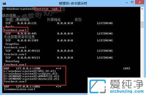 Win10纯净版64位系统如何查看电脑端口使用情况