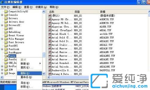 纯净版XP系统怎么恢复默认字体