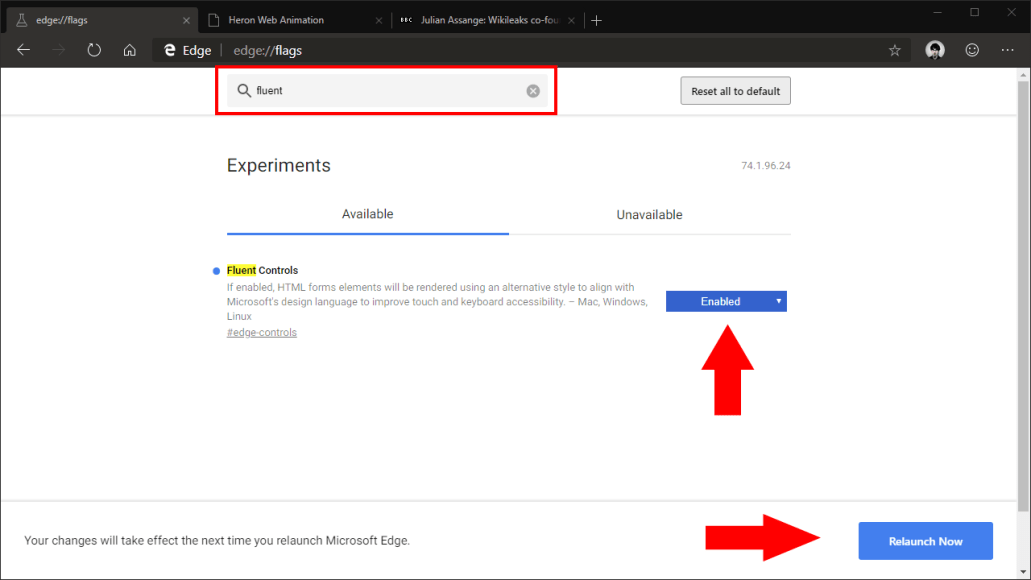 ����Chrome�ں˵��°�Edge�������ʽ����