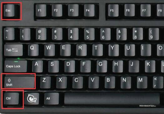 Win7电脑打开任务管理器快捷键