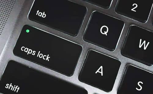 笔记本怎么切换大小写