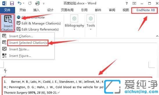 win10ϵͳ��endnote�����õĽ������