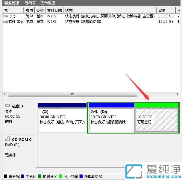����win7��������̹������ߵ���Ӳ�̷���
