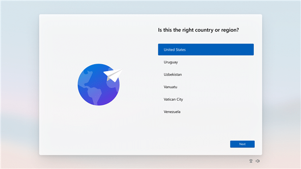 Win11������Ը�����Win11��ͥ��OOBE������ǿ��Ҫ��ʹ��΢���˻���¼