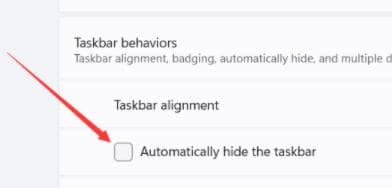 win11系统任务栏怎么隐藏_如何把win11的任务栏隐藏