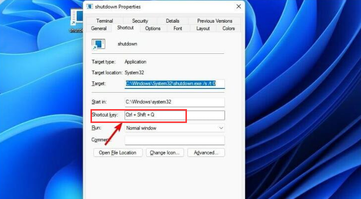 win11关机按钮固定任务栏