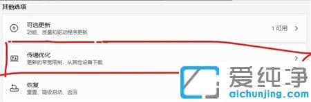 win11传递优化怎么关闭