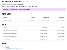 微软强调:Windows Server 2012将于10月结束支持