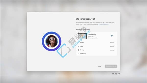 Win11支持应用程序云备份了:一键恢复到本地