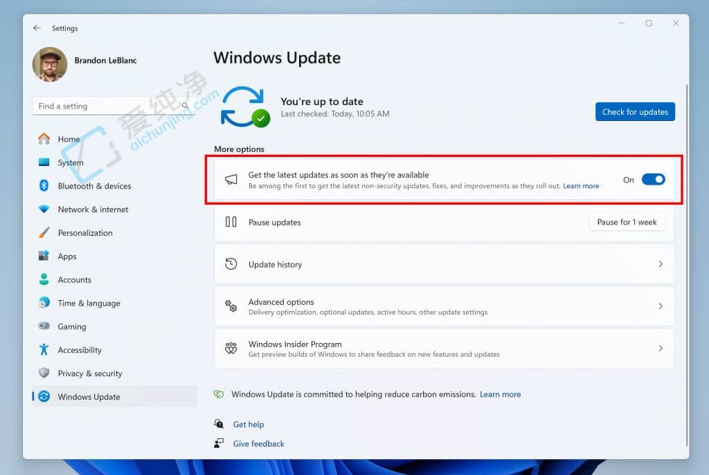 Win11预览版更新:系统托盘默认关闭“显示桌面”按钮
