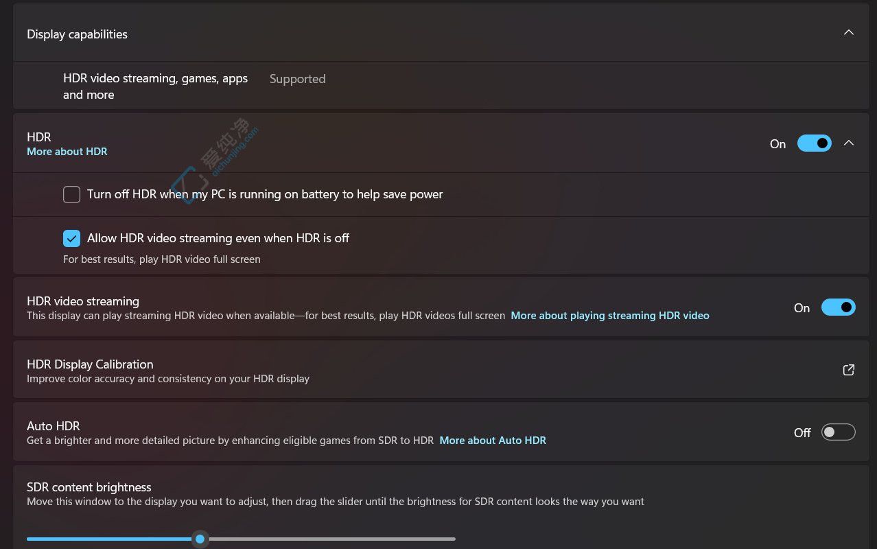 Win11 Build 27686 ���� HDR ��Ƶ�����Թ���